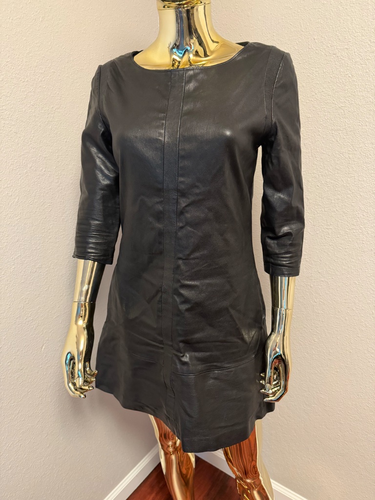 Rag & Bone Leather Dress, Size 6